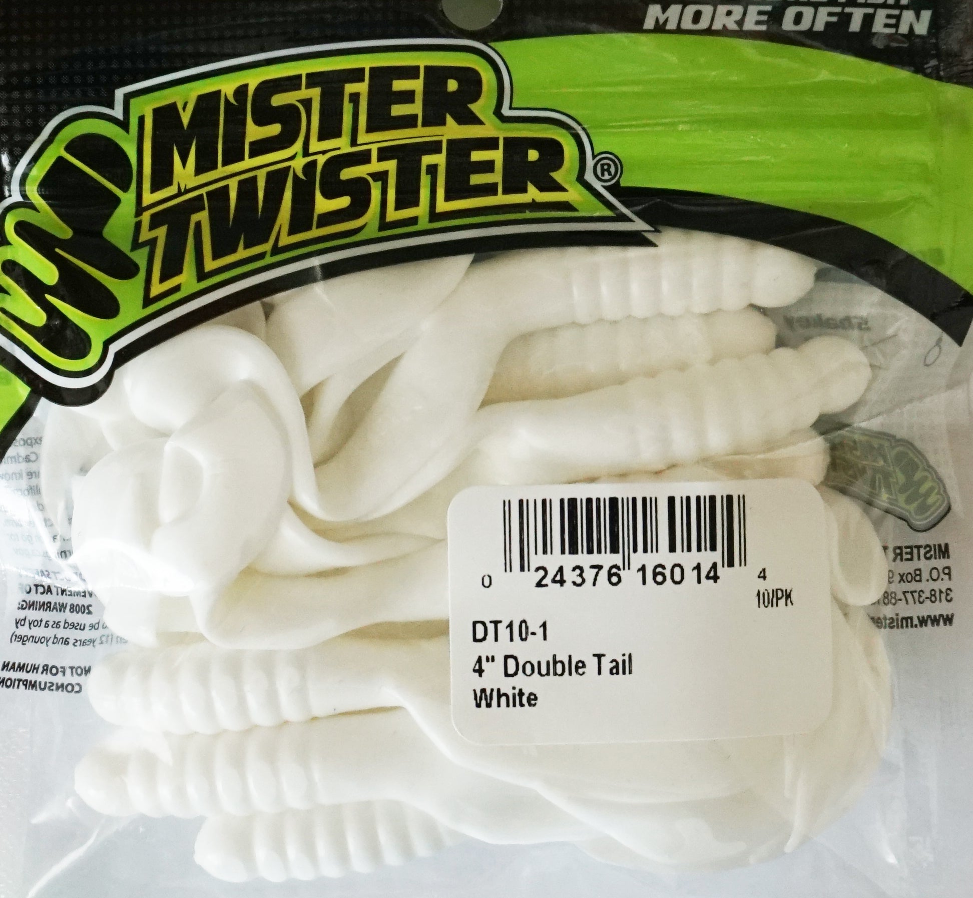 Mister Twister Double Tails Grub – Musky Shop