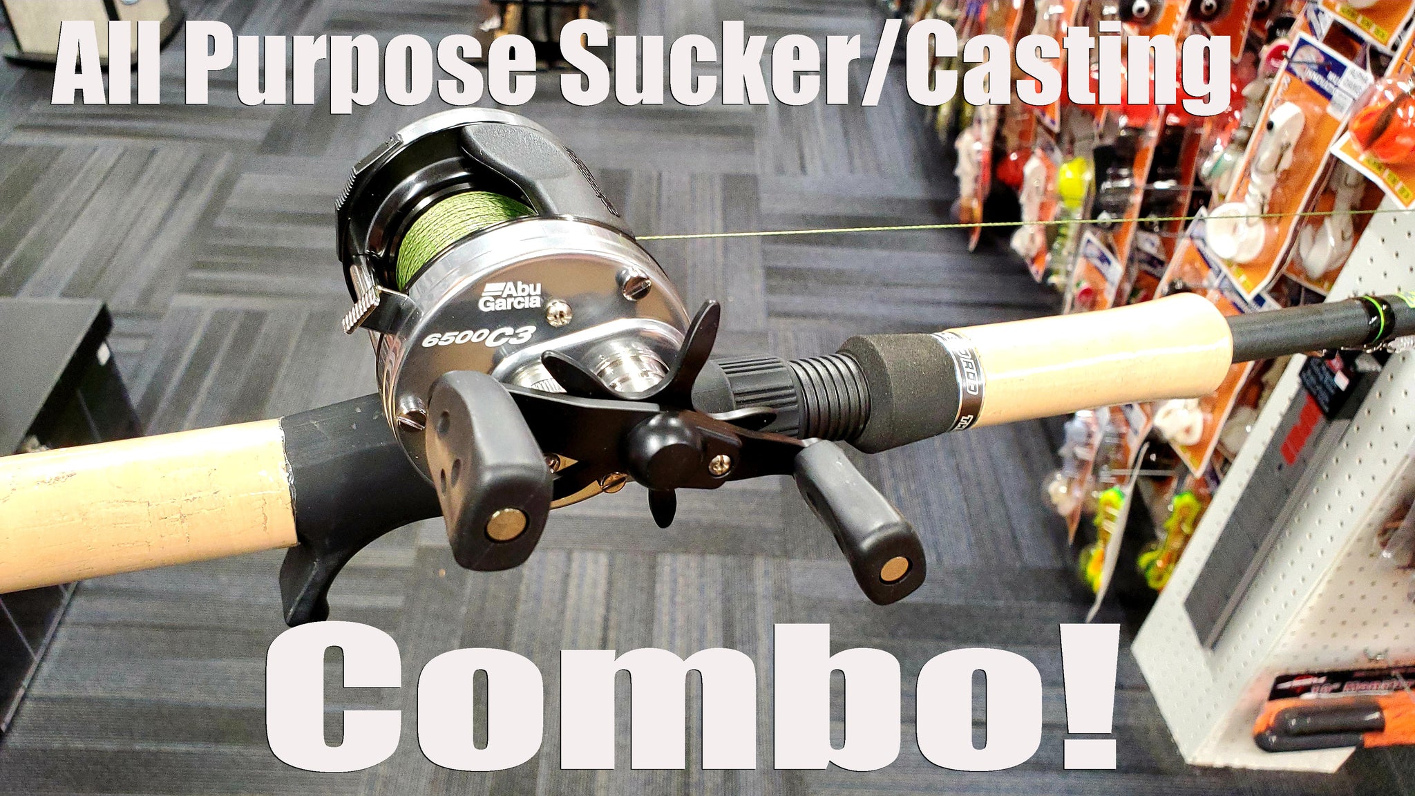 Musky Shop Shield Rod & Abu Garcia C3 Combo Musky Shop Shield Rod & Abu Garcia C3 Combo