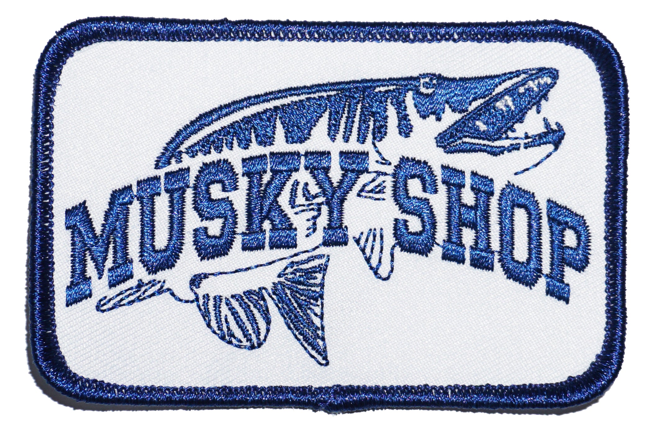 Musky Shop Iron-On Patch