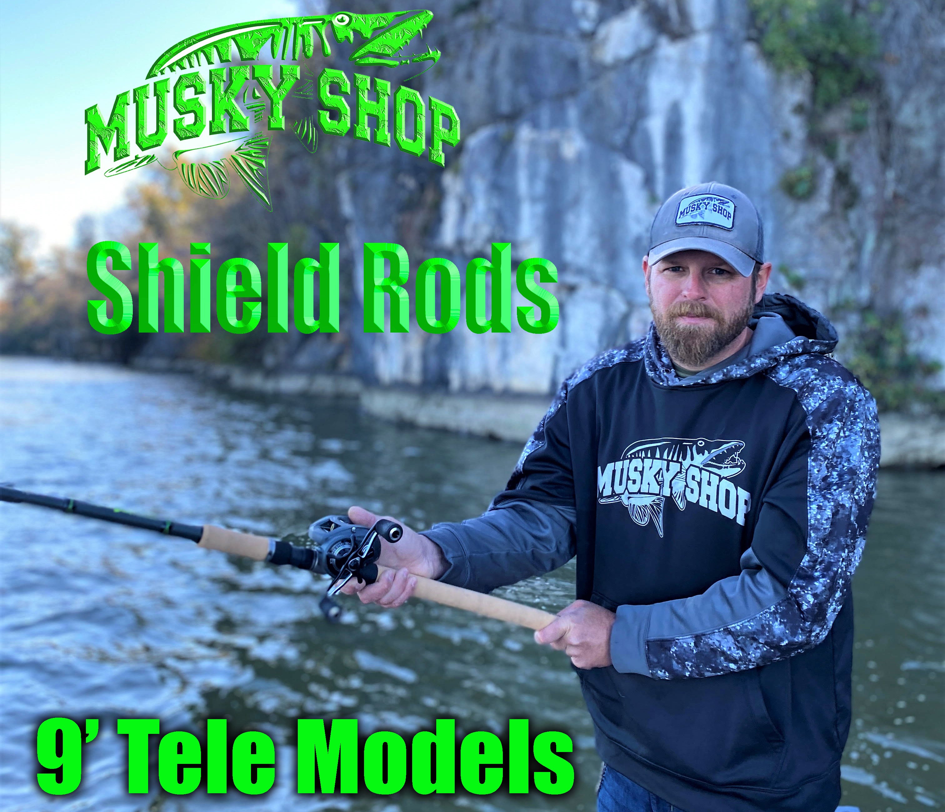 Muskie Rods Musky Shop Shield Series Rods 9' And 9'6