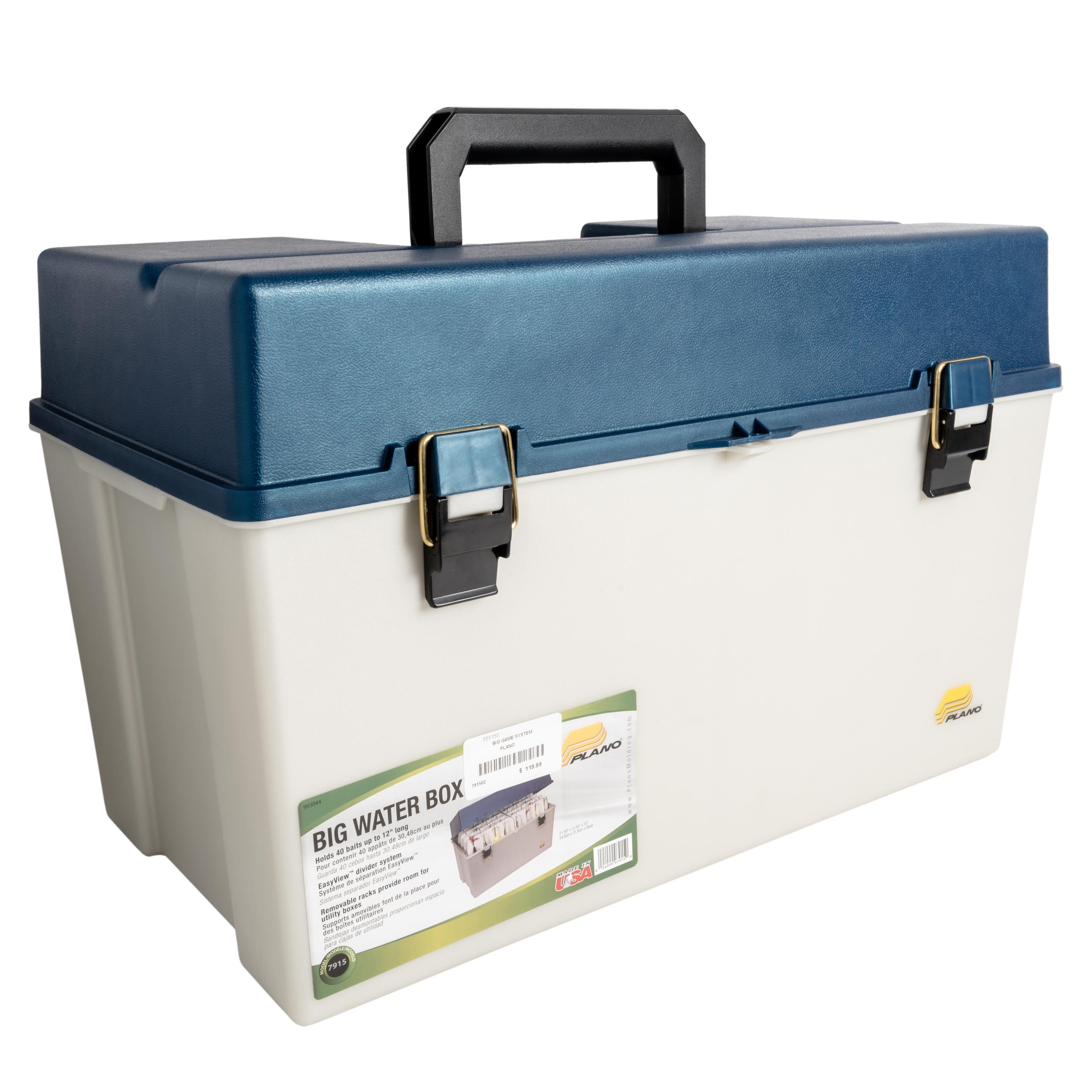 Plano 3500 Plano Tackle Box Dividers Plano 791502 Big Game Tackle Box Silver/Blue Metallic Plano 3500 Plano Tackle Box Dividers Plano 791502 Big Game Tackle Box Silver/Blue Metallic