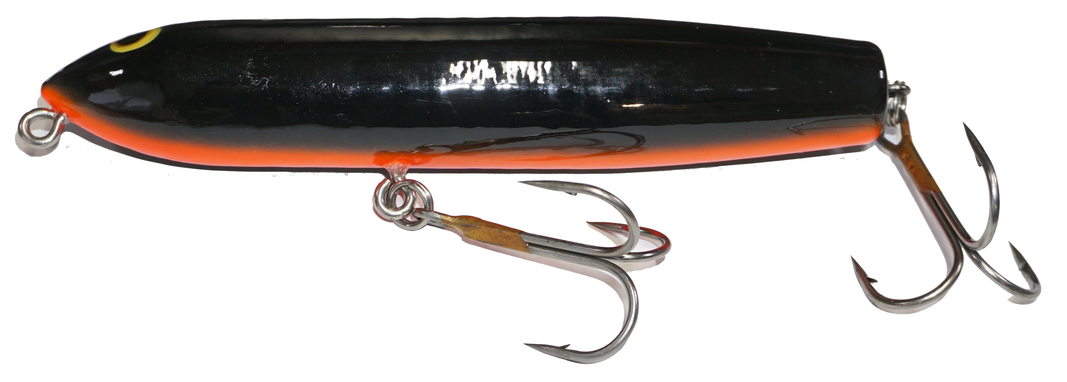 fish lure with bite sensitivity poe POE's Giant Jackpot Surface Bait black-hot Belly