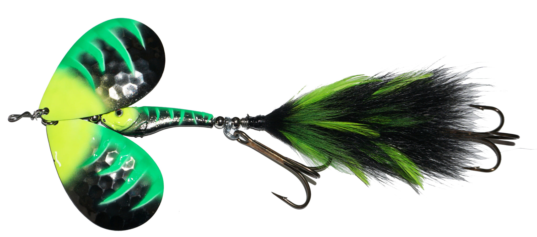 eso fishing lure RJ Lures Esox Tiger Tails D10 Bucktail – Musky Shop