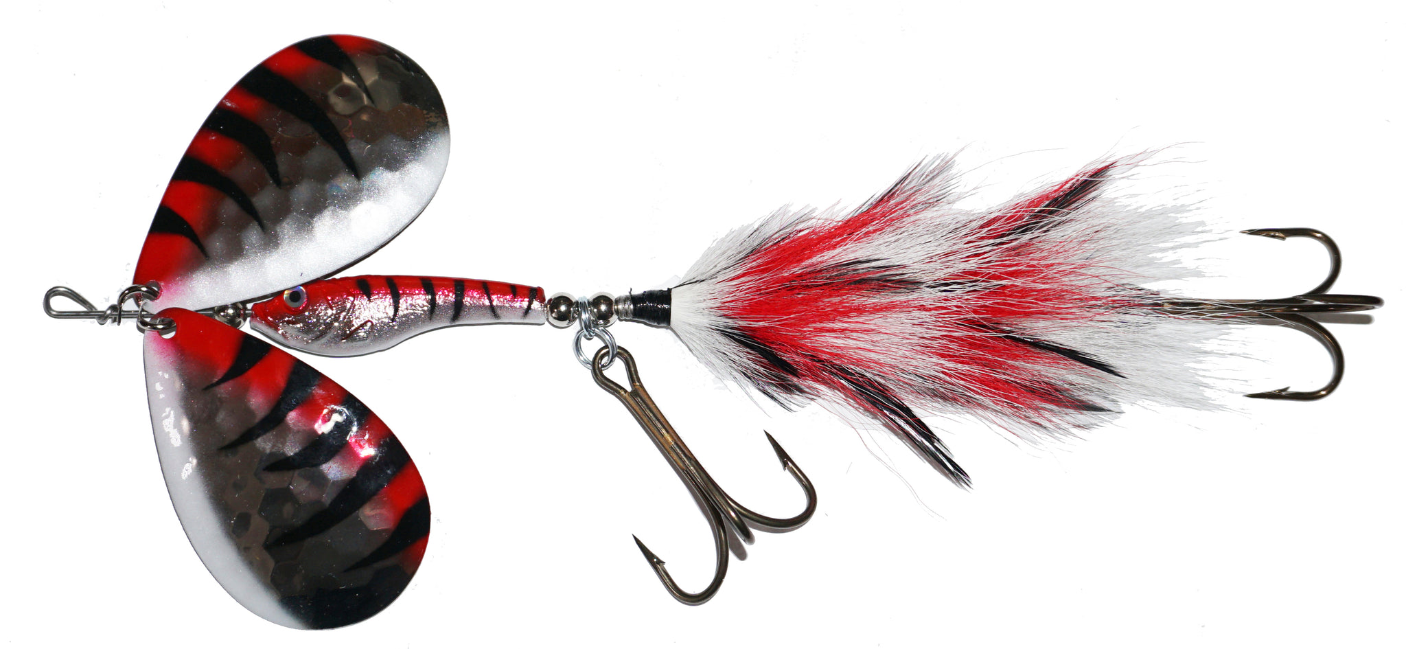 eso fishing lure RJ Lures Esox Tiger Tails D10 Bucktail – Musky Shop