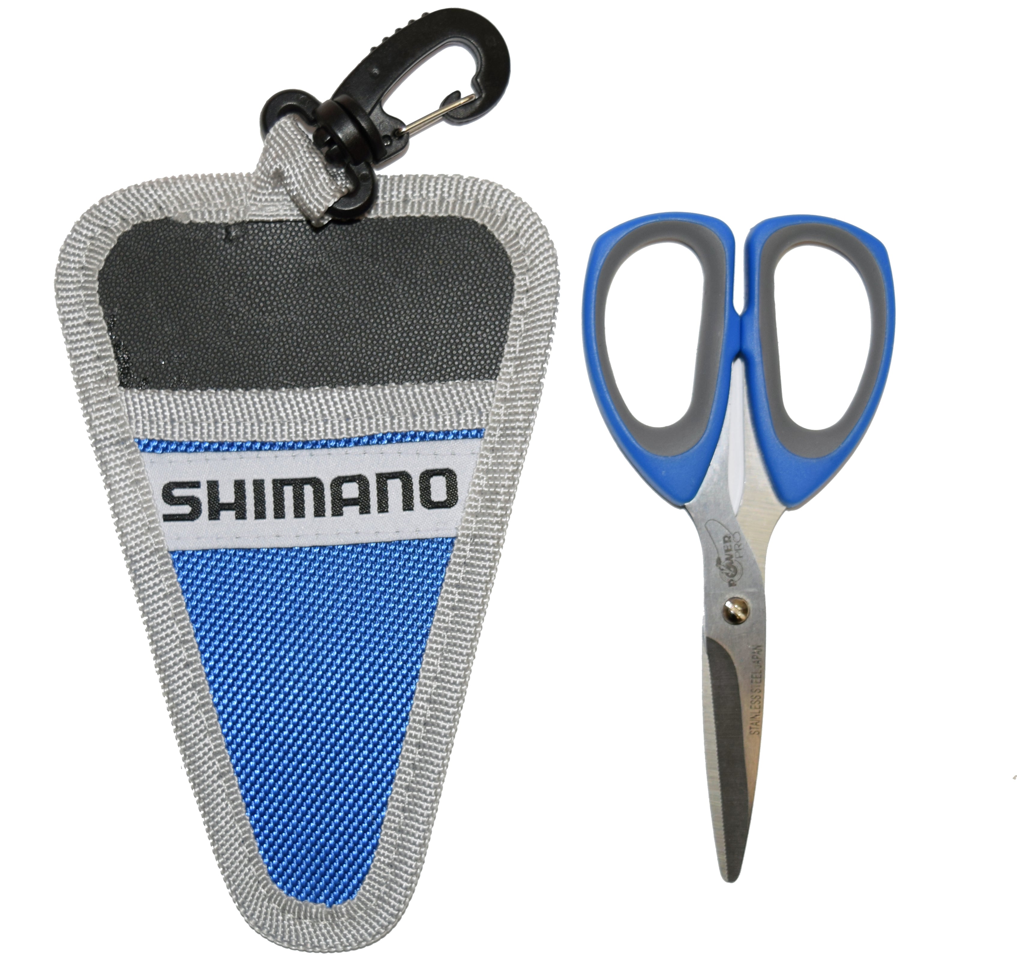 Shimano Brutas Silver Nickel 5 Scissors with Sheath