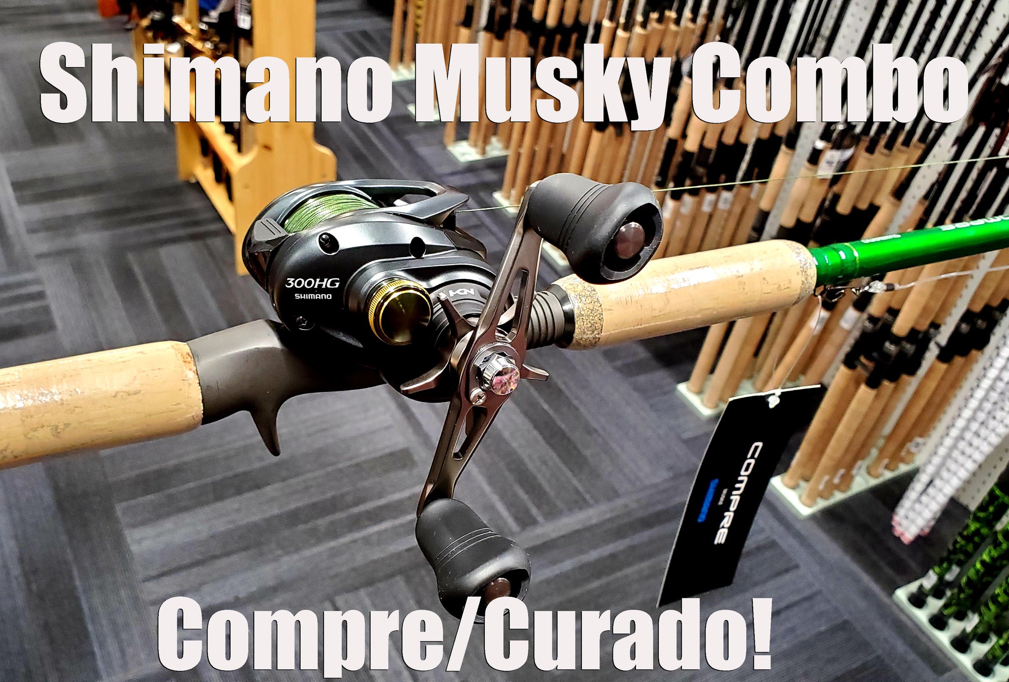 Shimano Compre/Curado 300HG Combo – Musky Shop - Main Image