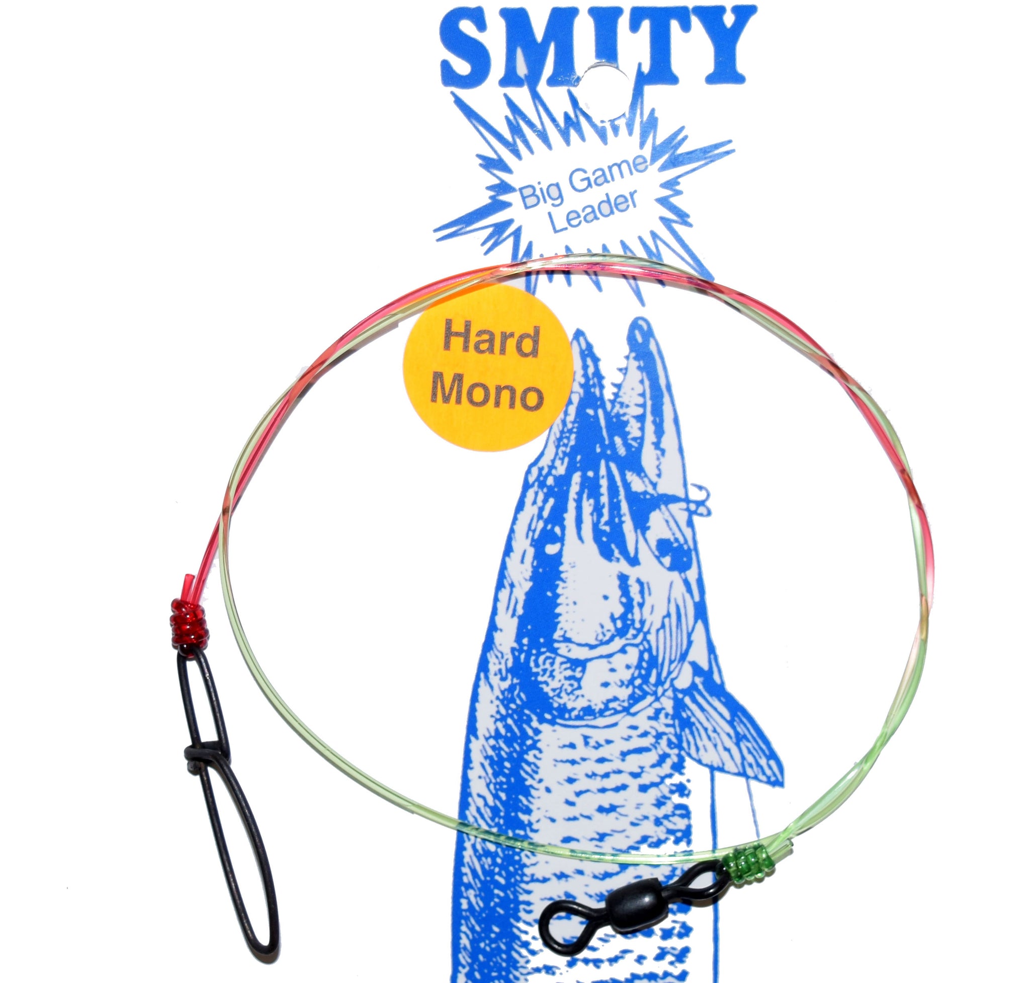 68mm mono fishing line Smity's Hard Mono Musky-Pike Leaders 18"