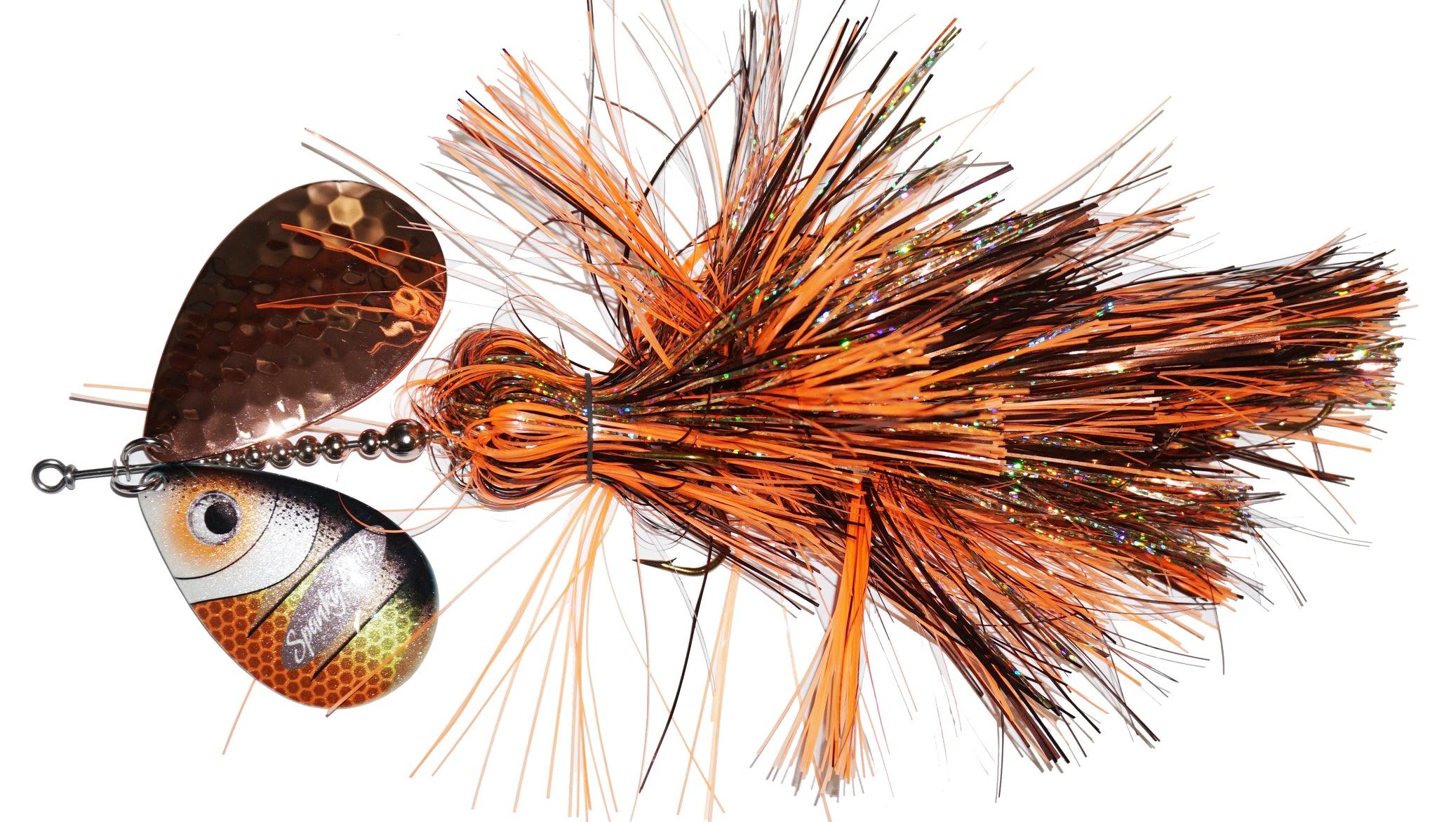 Spanky Baits 1012 Firebomb Bucktail – Musky Shop