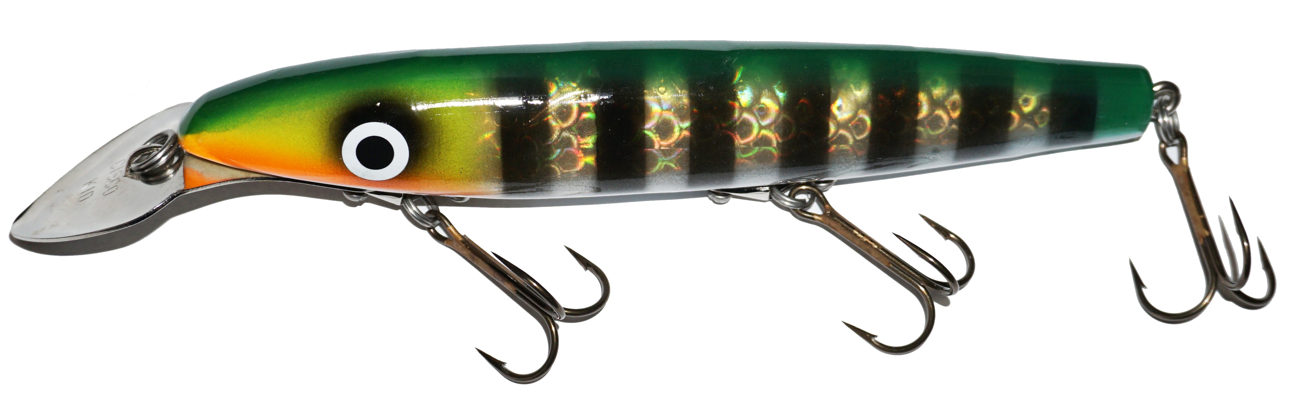 Suick Cisco Kid 1800 Crankbait Orange/Black Dots