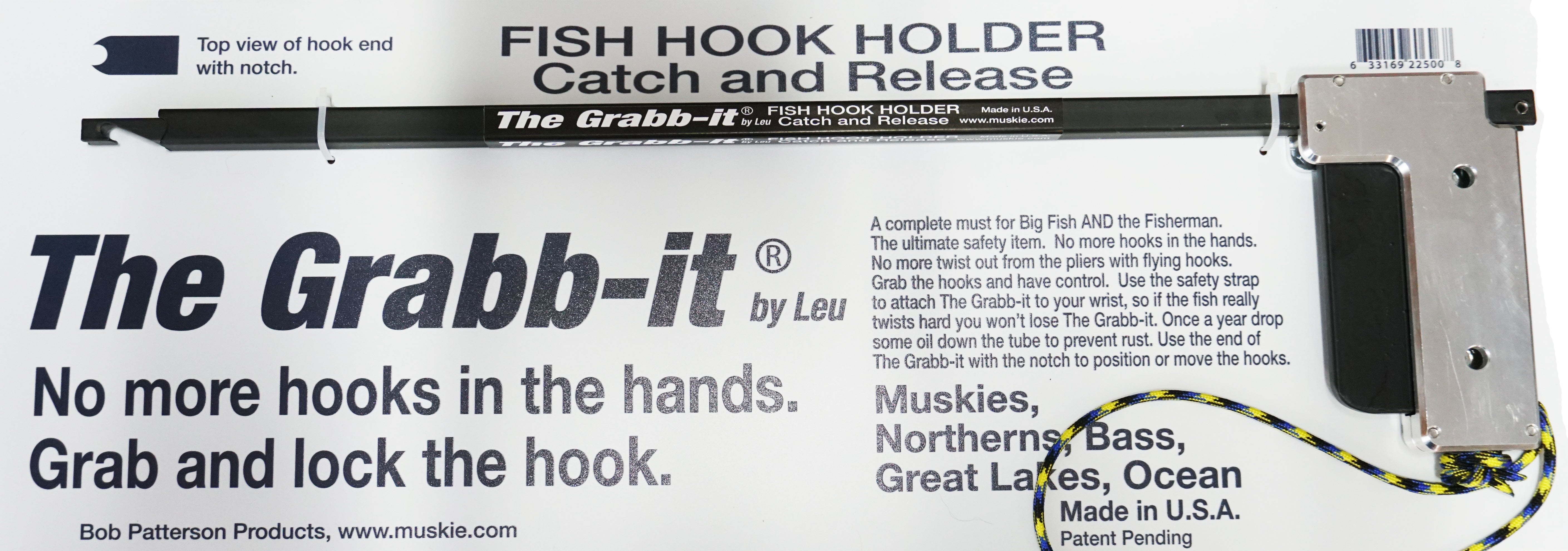 da hook fish grabber Grabb-It Hook Holder – Musky Shop
