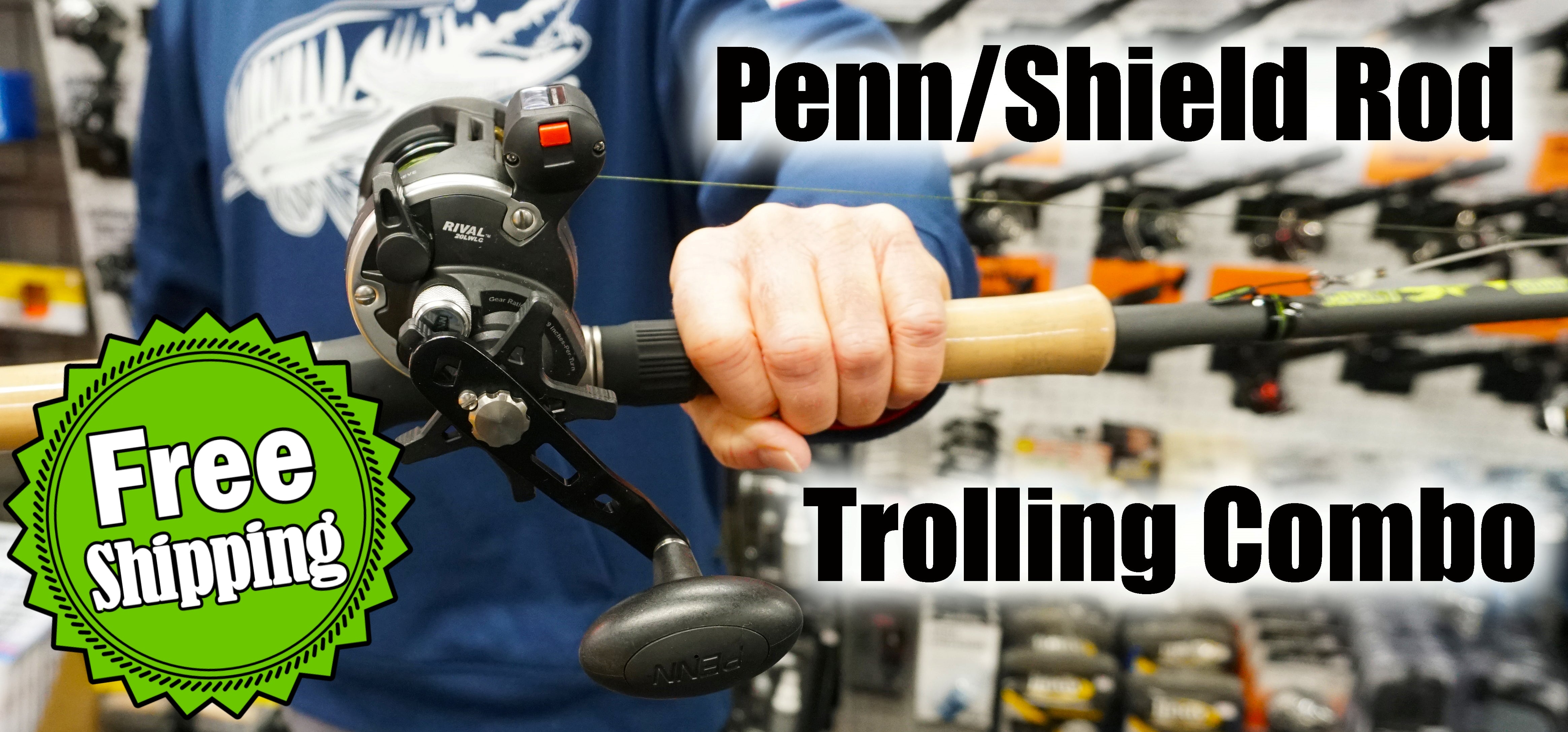 Trolling Rod & Reel Combos