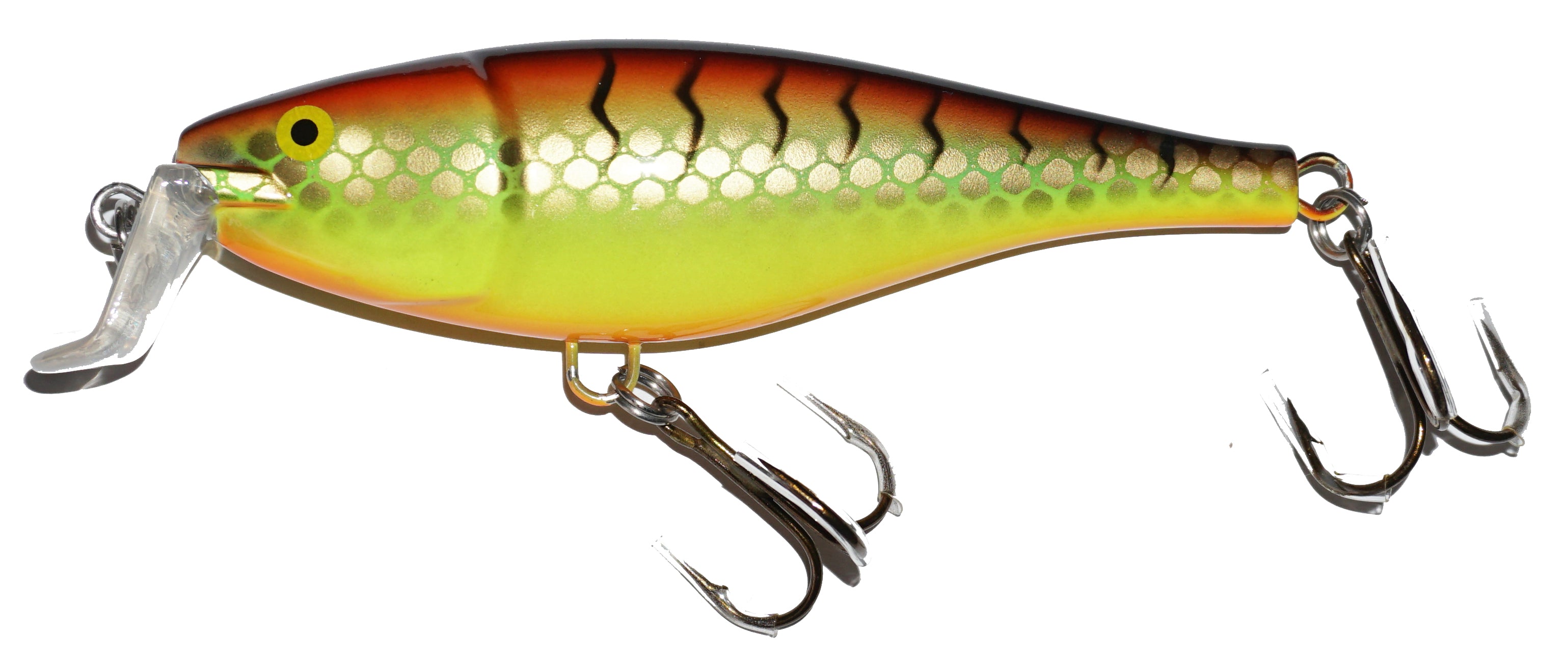 Tyrant Tackle Raz Shad Crankbait Orange Back Tiger