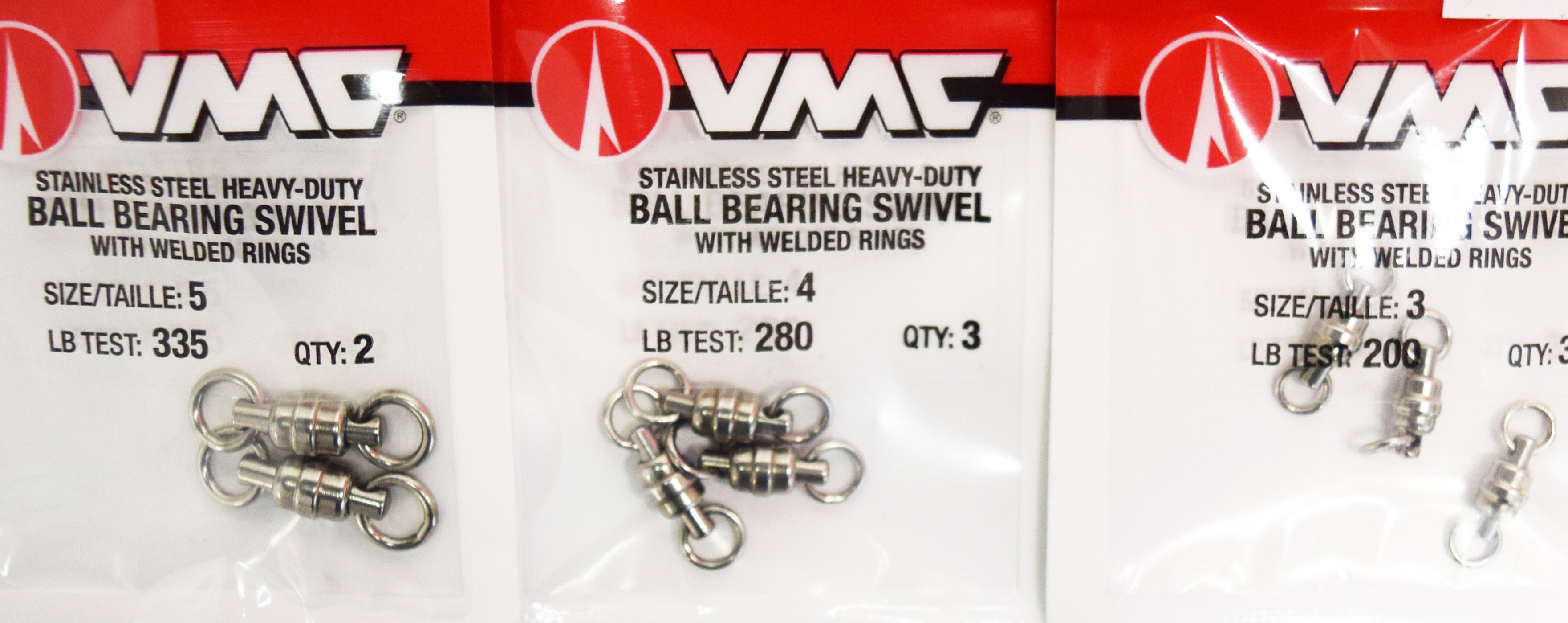 VMC Stainless Steel HD Ball Bearing Swivel with Welded Rings - Buy