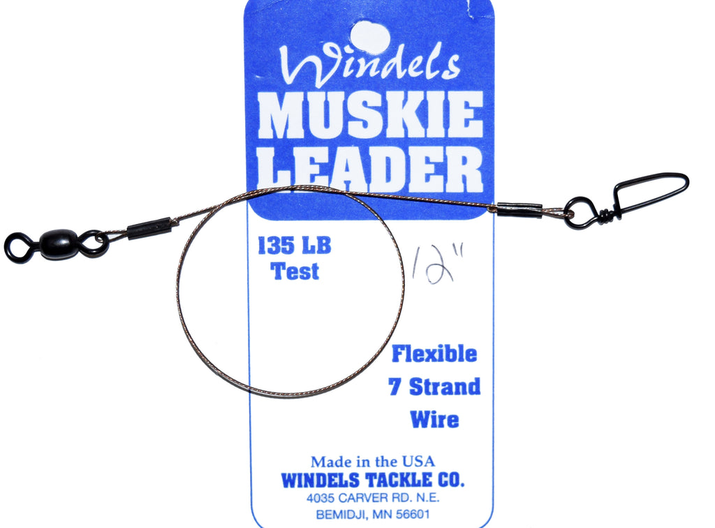 Windels Flexible Multi-Strand Leaders (Crane Swivel)