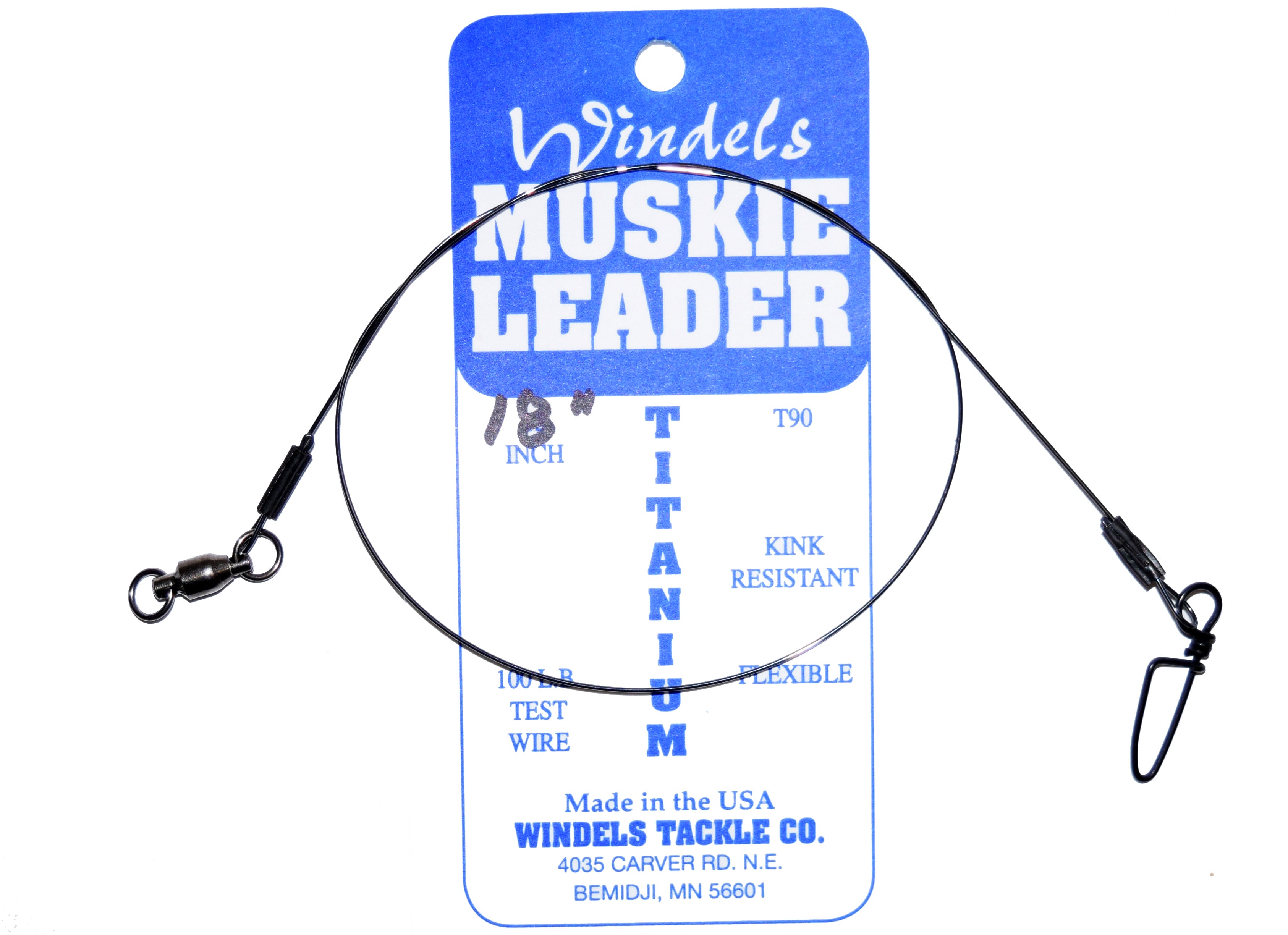 Windels Titanium Leaders – Musky Shop