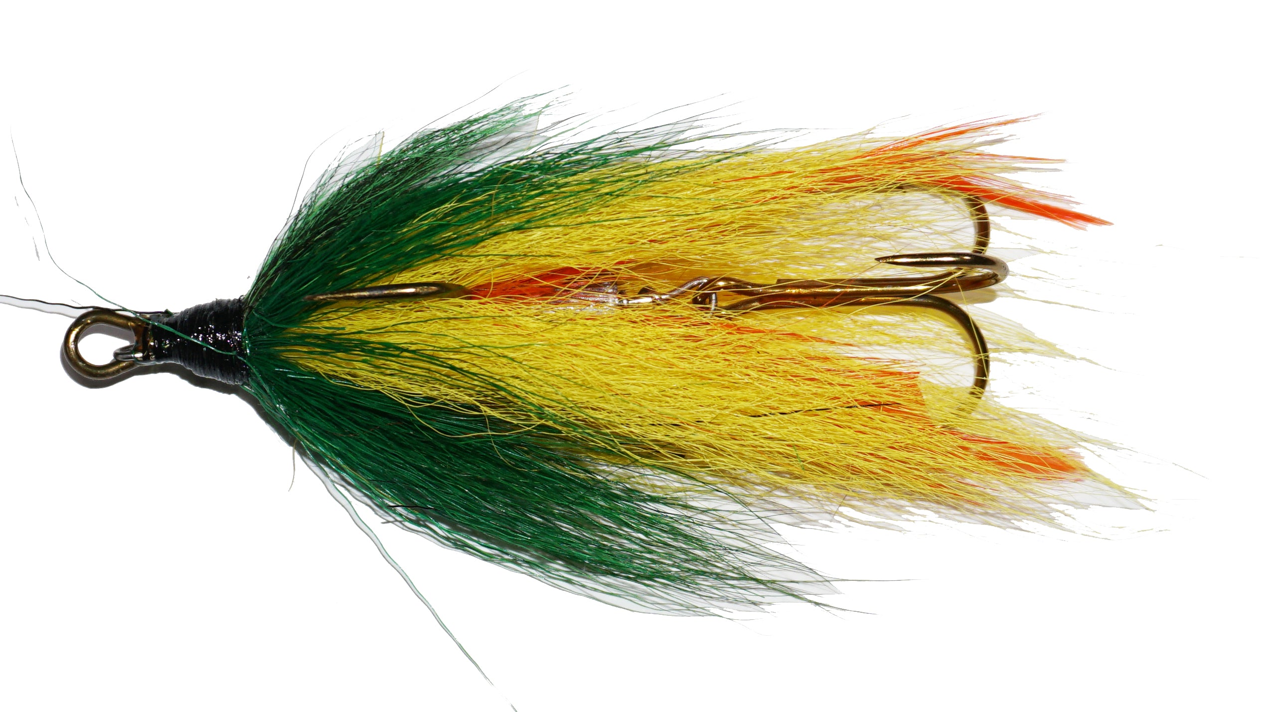 Windel's Bucktail Replacements Black/Orange/Yellow / A