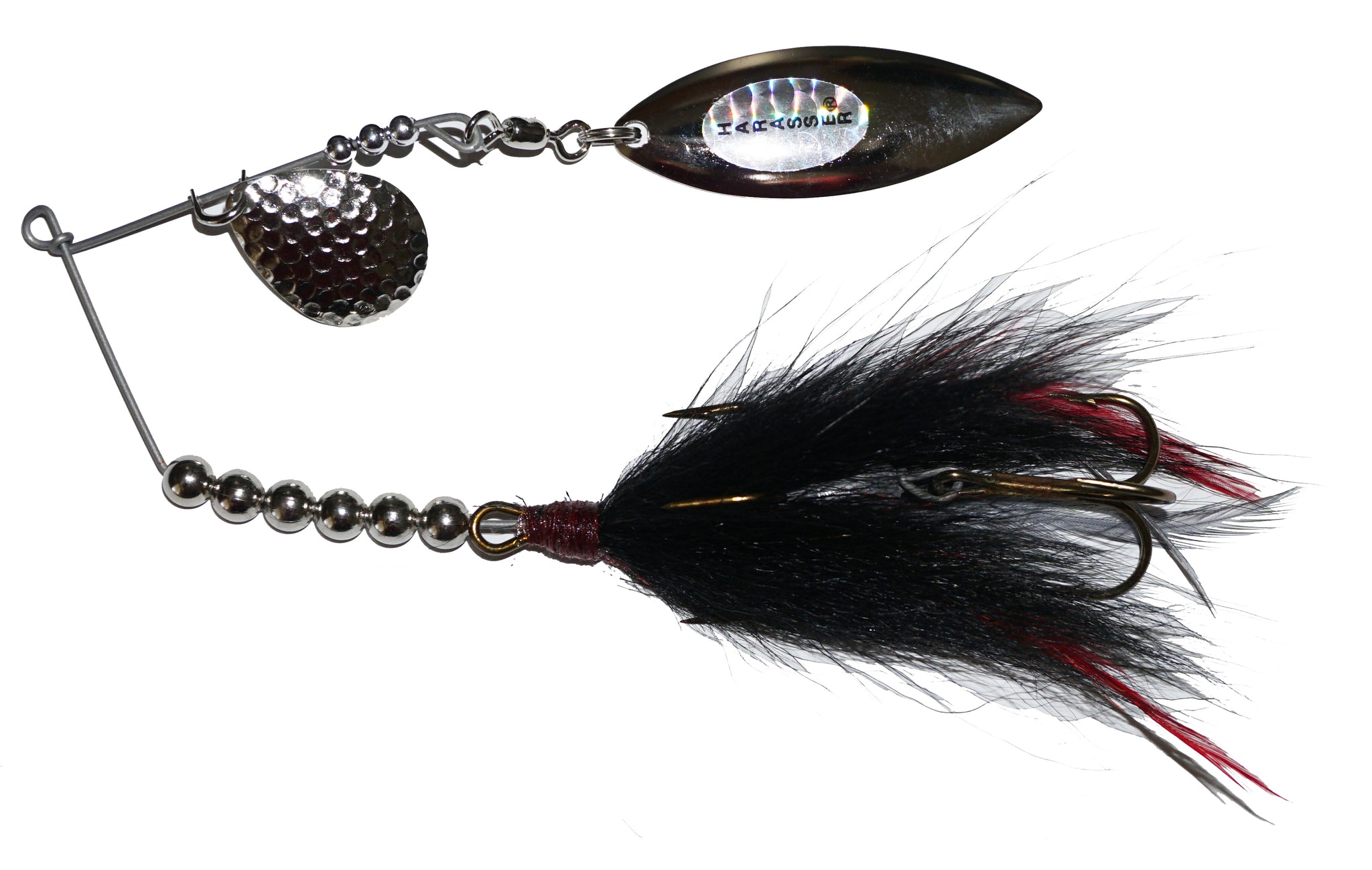Dam Tandem Dressed Spinner – Cucchiaio Rotante Per Pesca, Argento/rosso, 14 Grammi, Esca Artificiale - 2
