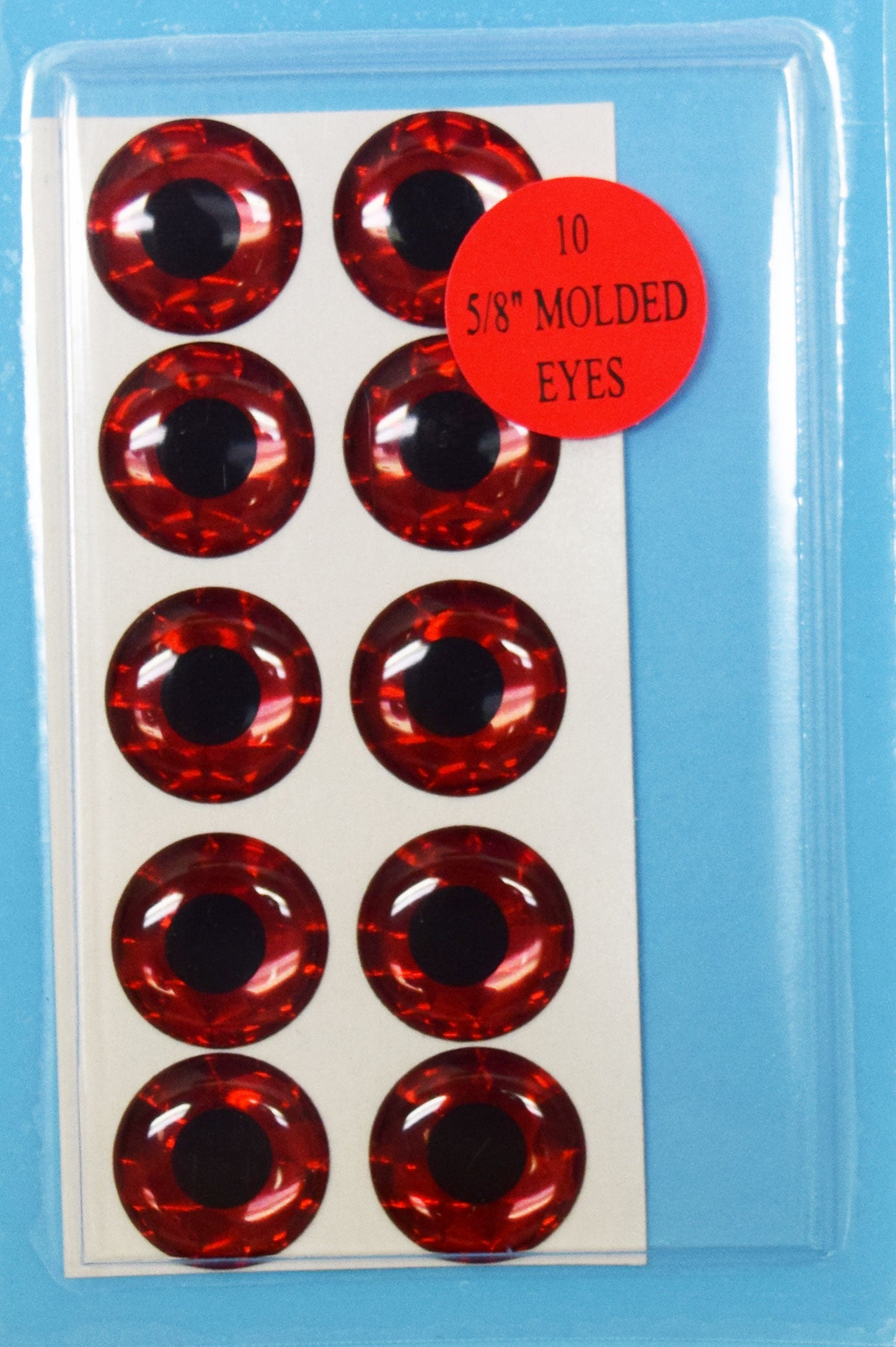 Witchcraft 3-D Molded Lure Eyes chart / 5/16 Witchcraft 3-D Molded Lure Eyes chart / 5/16